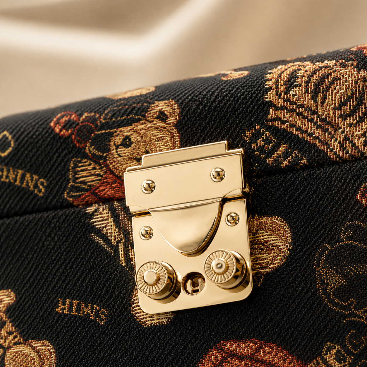 Ella Jewellery Box - Crown Bear