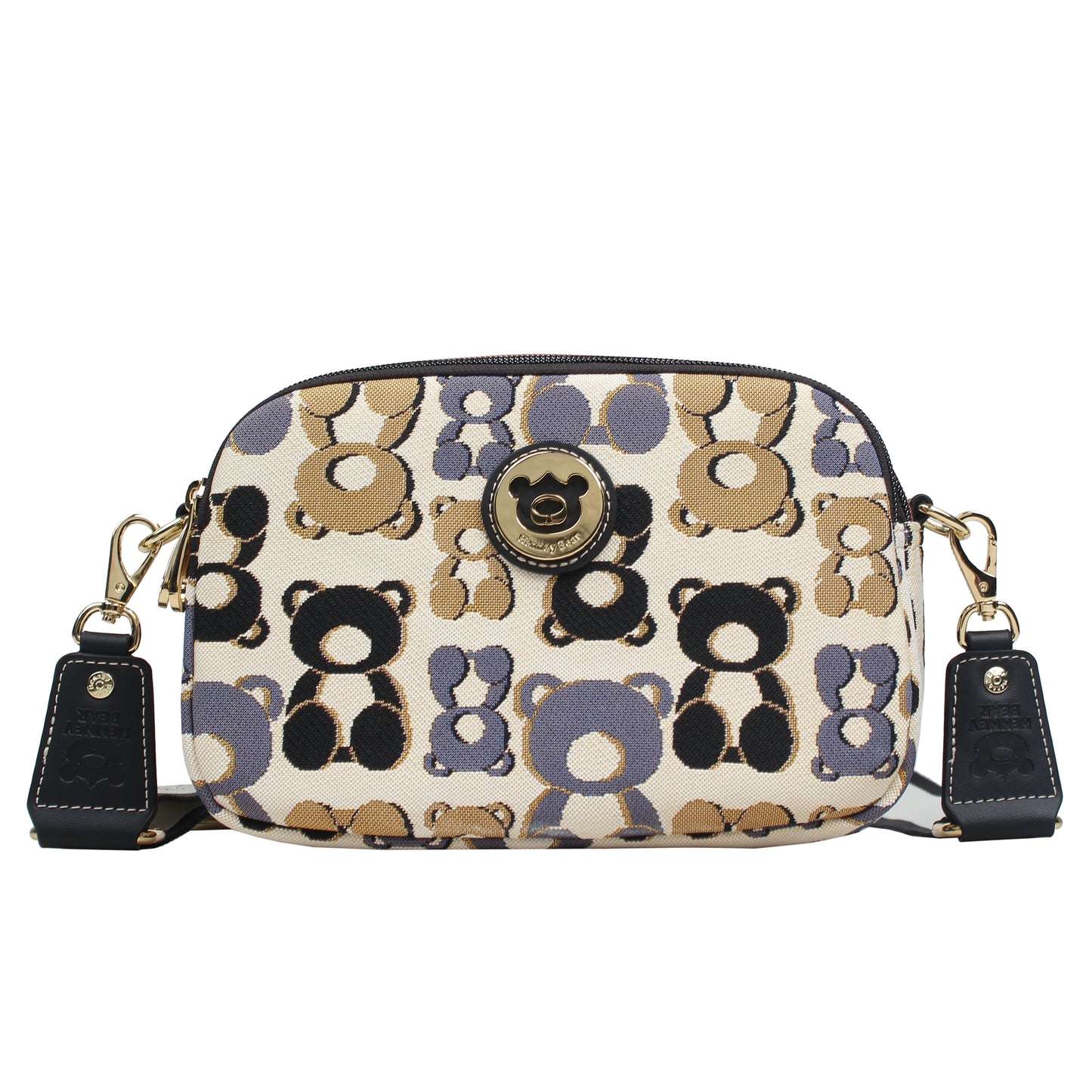 Sophia Leatherette Crossbody Shoulder Bag