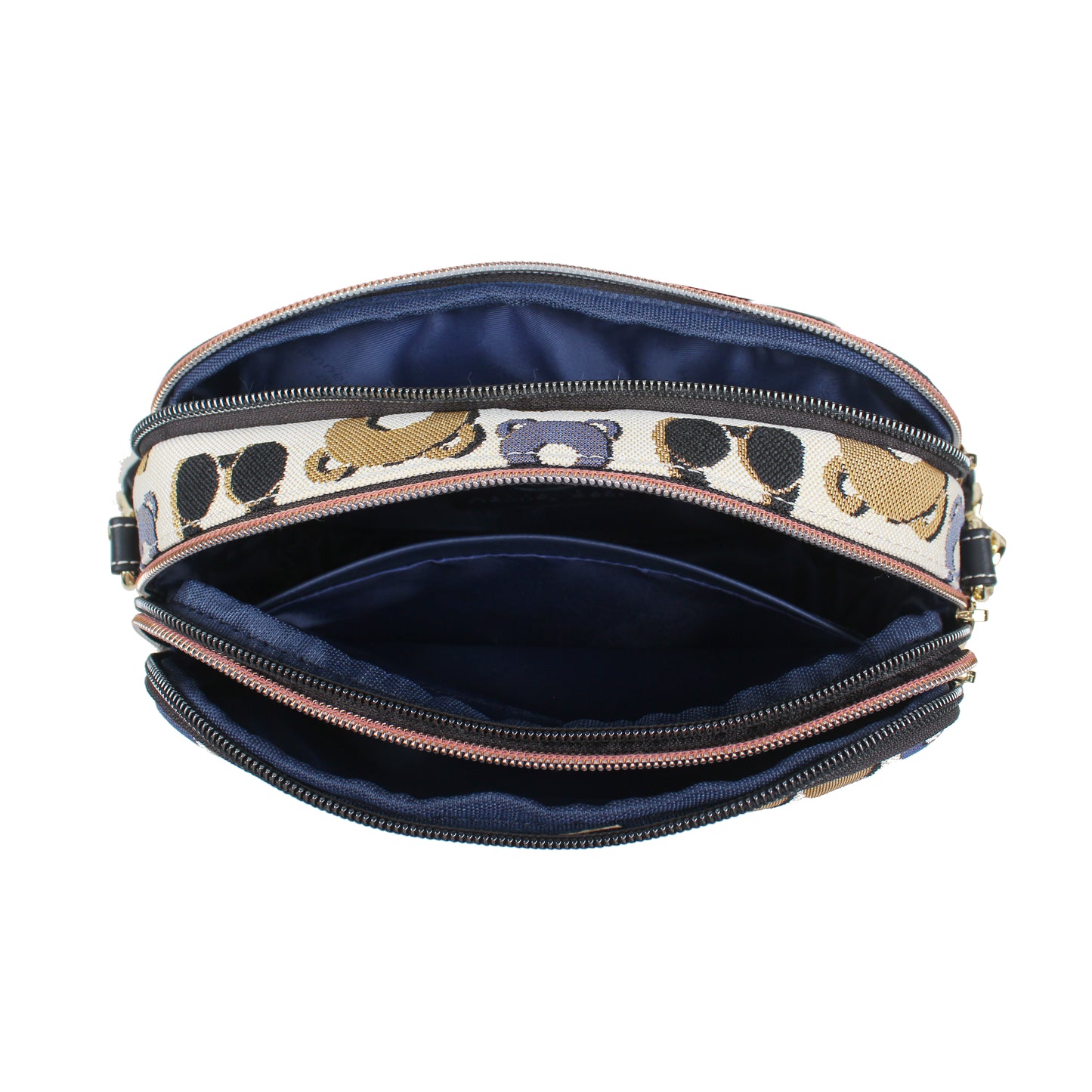 Sophia Leatherette Crossbody Bag