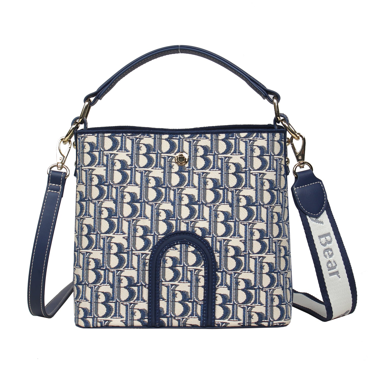 Hazel Leatherette Crossbody Bag
