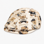Henney Bear Melfi Bear Pattern Tapestry Flat Cap