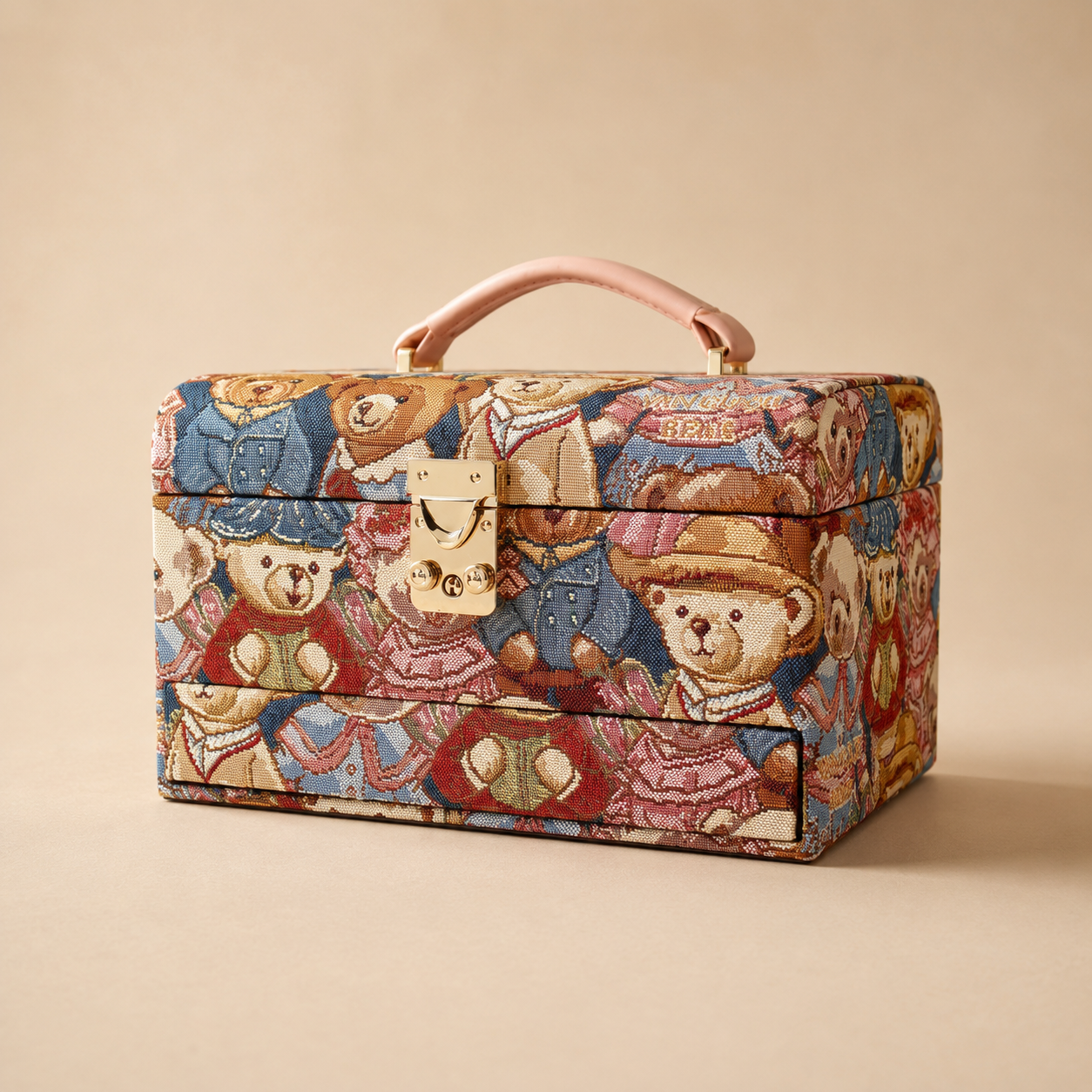 Ella Jewellery Box - Crown Bear