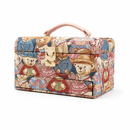 Ella Jewellery Box - Crown Bear