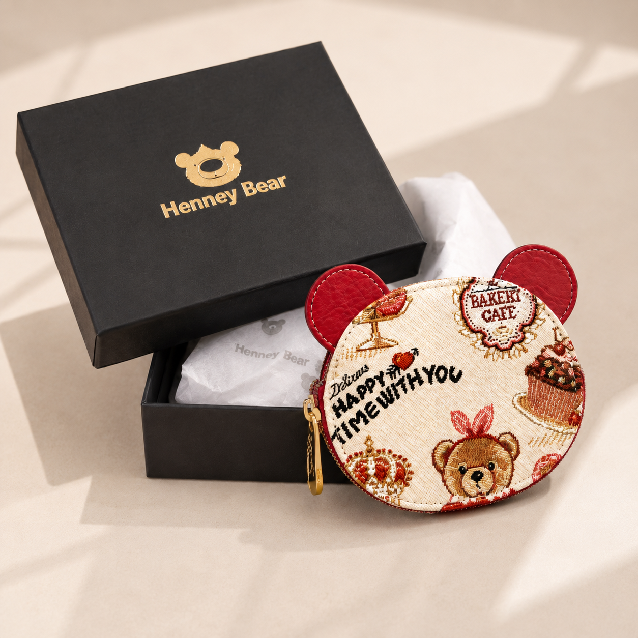 Henney Bear Coin Purse