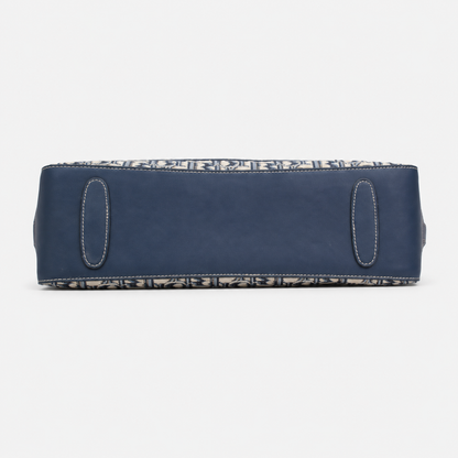 Olivia Shoulder Bag - Blue Shadow Bear