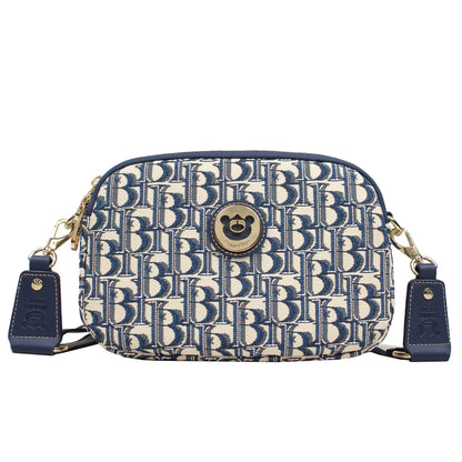 Sophia Leatherette Crossbody Bag