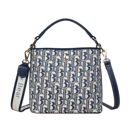 Hazel Leatherette Crossbody Bag
