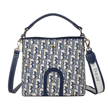 Hazel Leatherette Crossbody Bag
