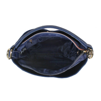 Hazel Leatherette Crossbody Bag