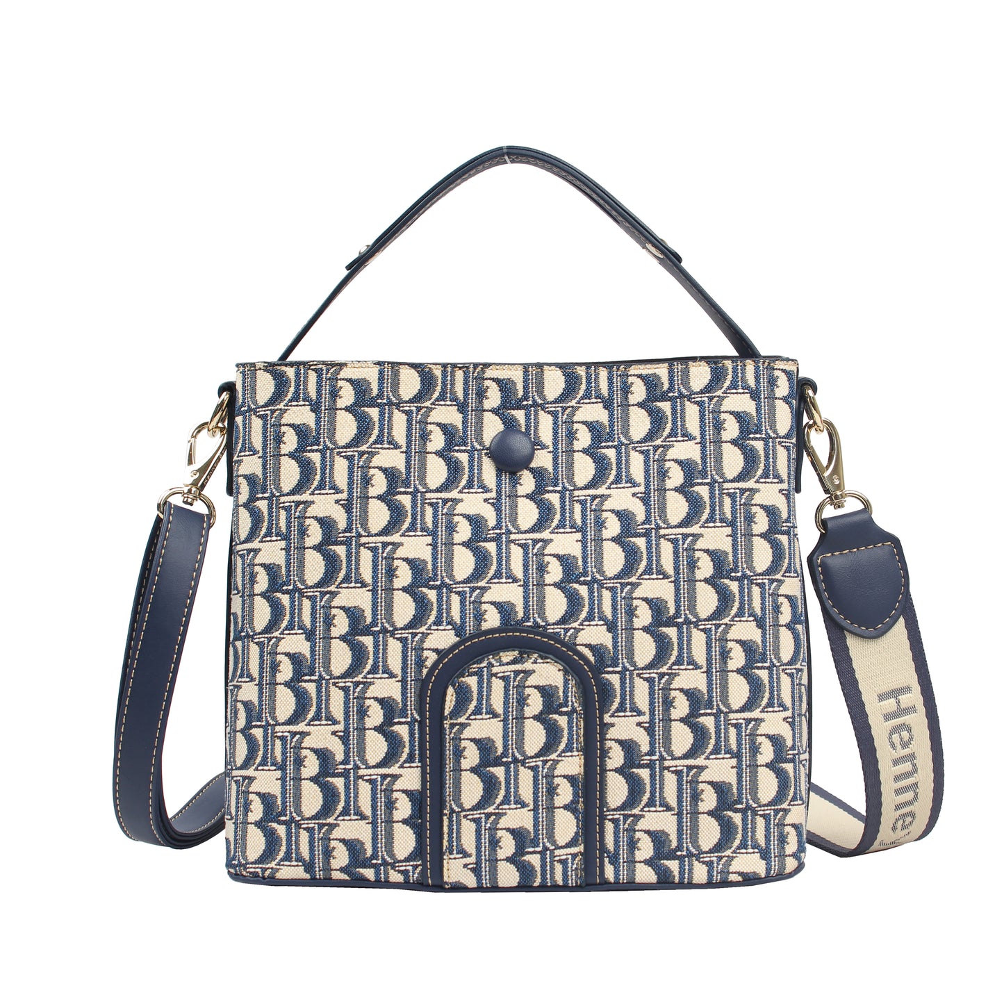 Hazel Leatherette Crossbody Bag