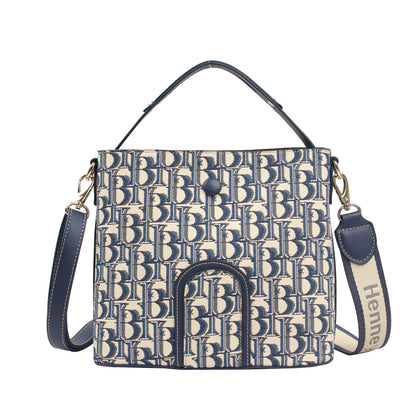 Hazel Leatherette Crossbody Bag