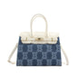 Canterburry Leatherette Top Handle Shoulder Bag