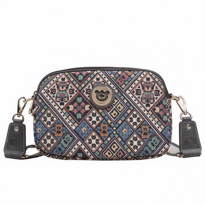 Sophia Leatherette Crossbody Bag
